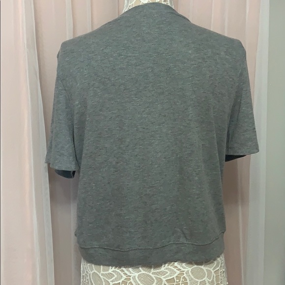 Topshop Ribbed Tee! - Picture 3 of 6